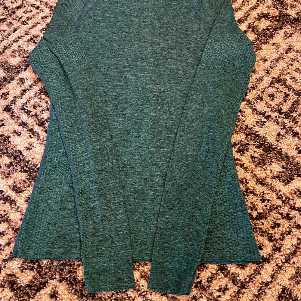 Figs salta seamless long sleeve underscrub size x small in green